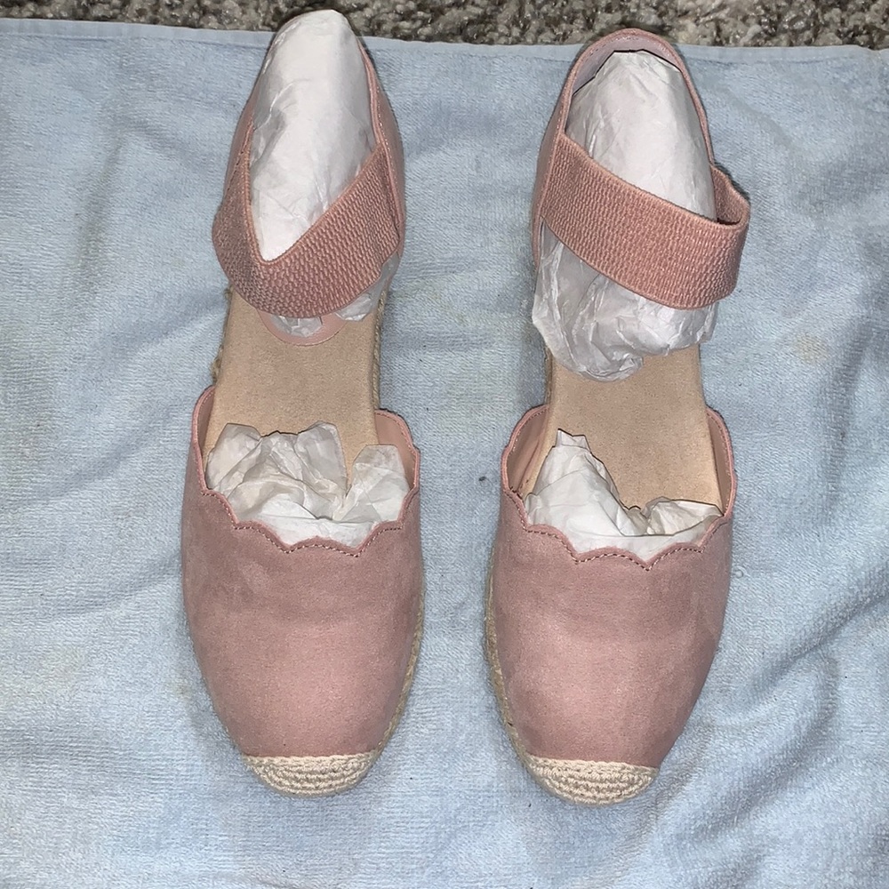 Unisa Pink Espadrilles